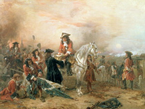 duke-of-marlborough-signing-despatch-blenheim-bavaria-1704